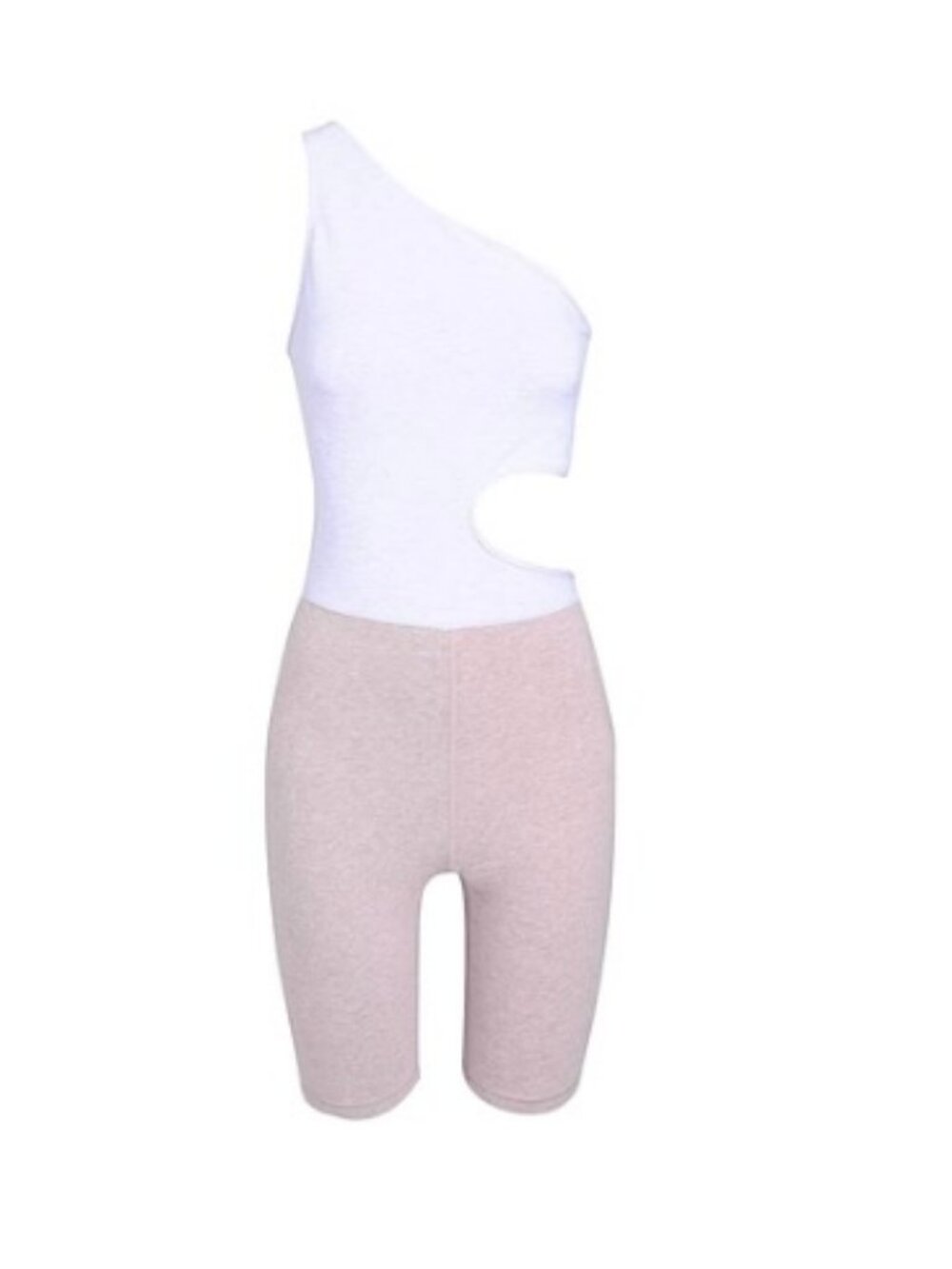 NWT PUMA x EXHALE Cara Delevingne Yoga One Shoulder Playsuit